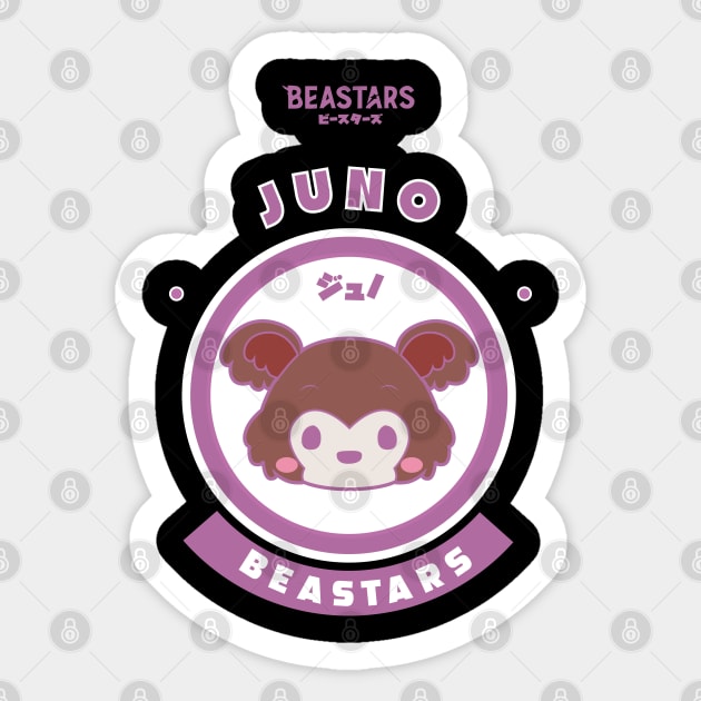 BEASTARS: JUNO CHIBI Sticker by FunGangStore